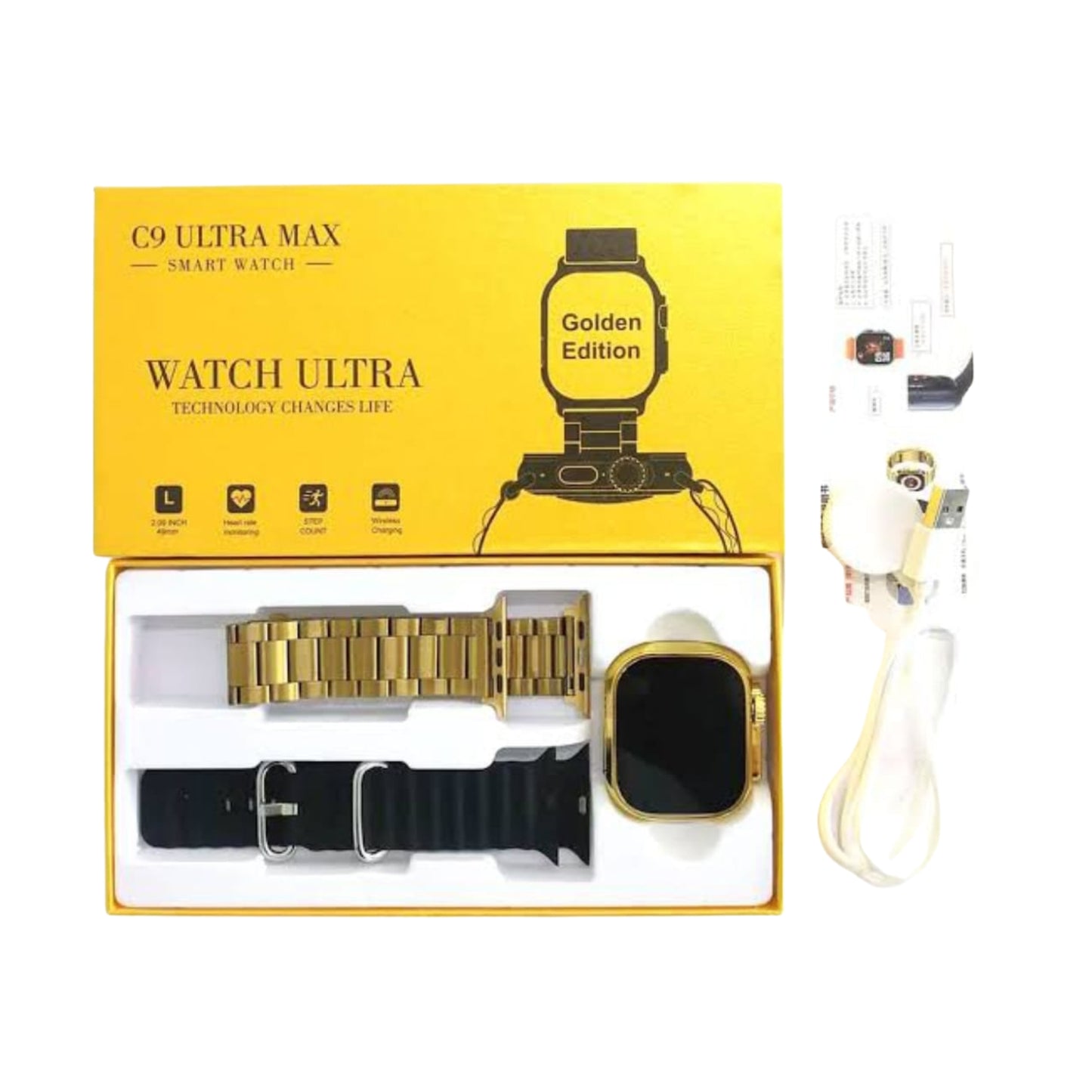 CR Ultra 09 Golden Watch