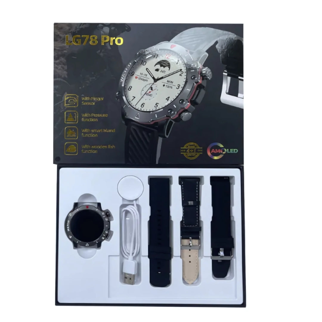 LG78 PRO Men Sports Smartwatch